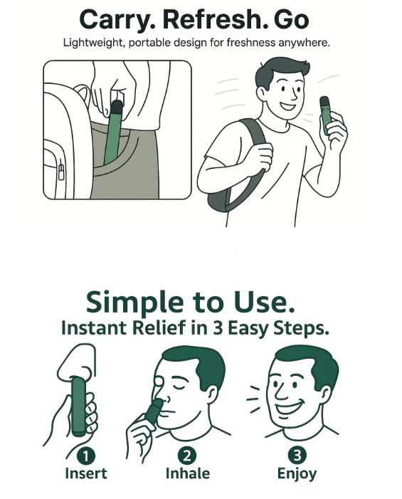 BVZVQZQ nasal suction stick